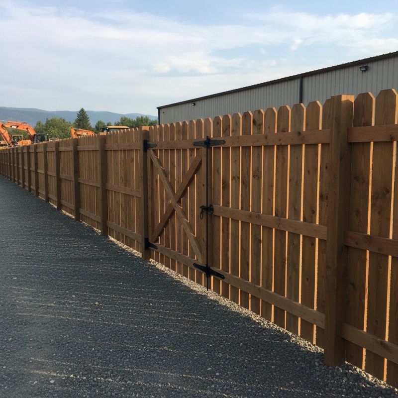 Security Fence Installation detail